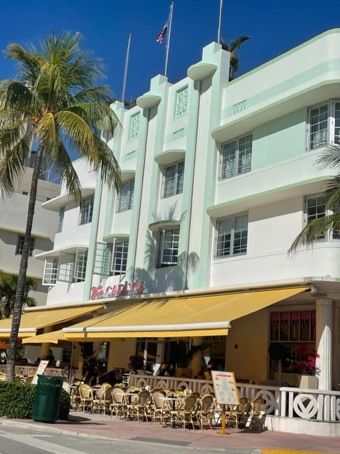 Beachfront Apt In Carlyle Hotel On Ocean Drive Miami Beach Buitenkant foto