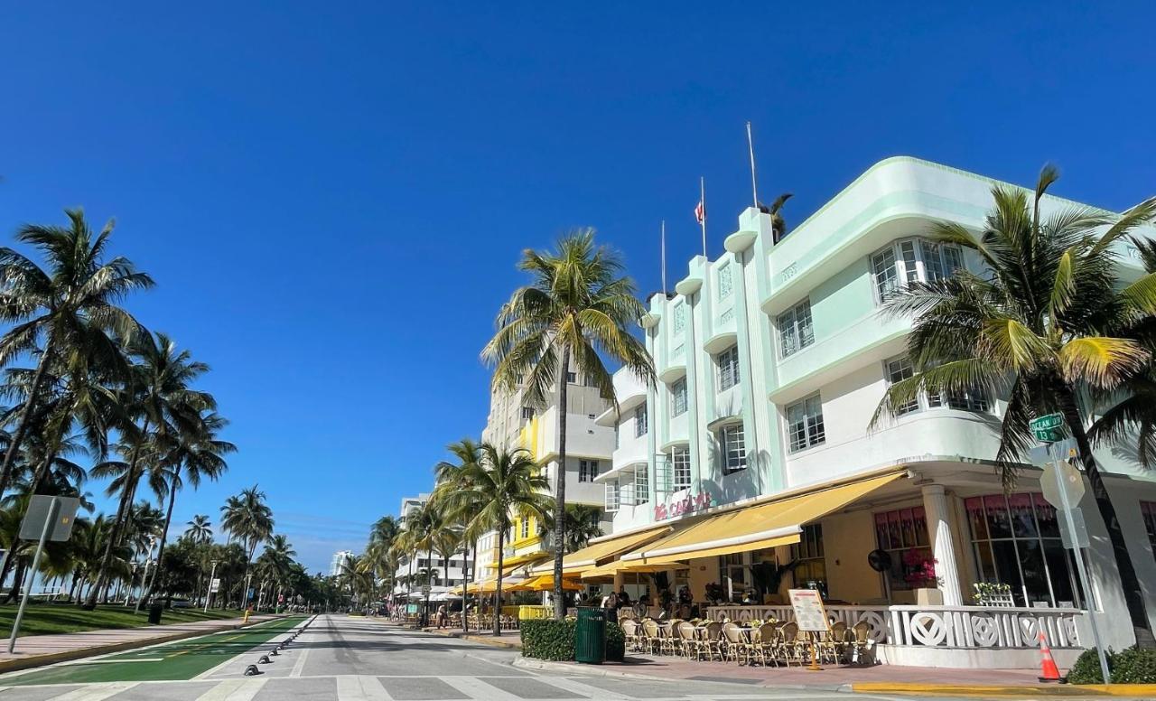 Beachfront Apt In Carlyle Hotel On Ocean Drive Miami Beach Buitenkant foto